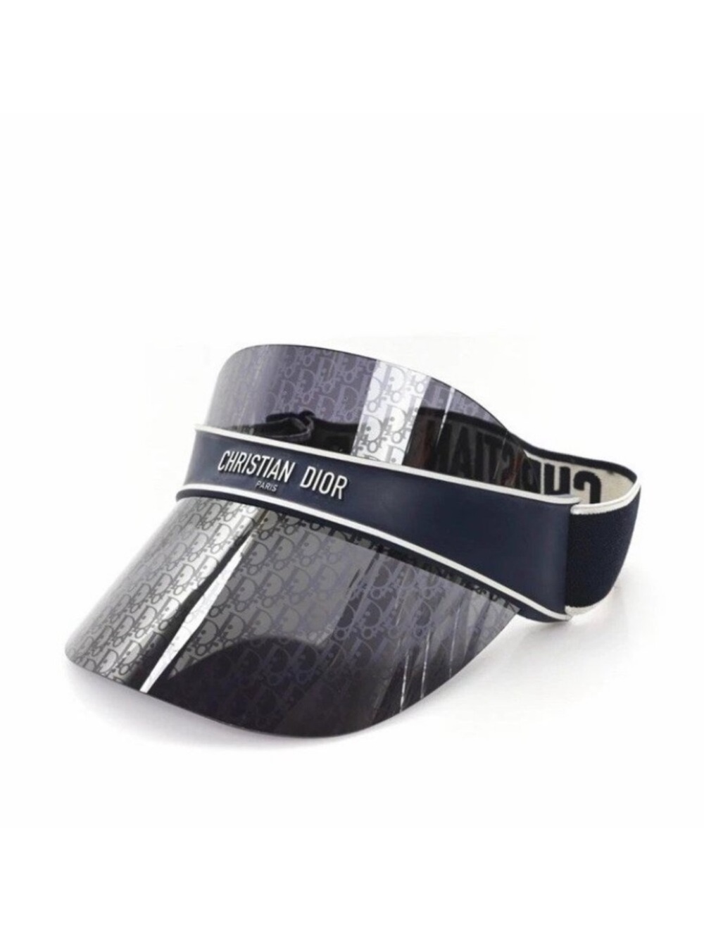DIORCLUB V1U BLUE OBLIQUE VISOR